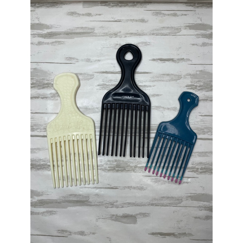 Vintage Lift/ Pick Comb Hair Styling Tool lot